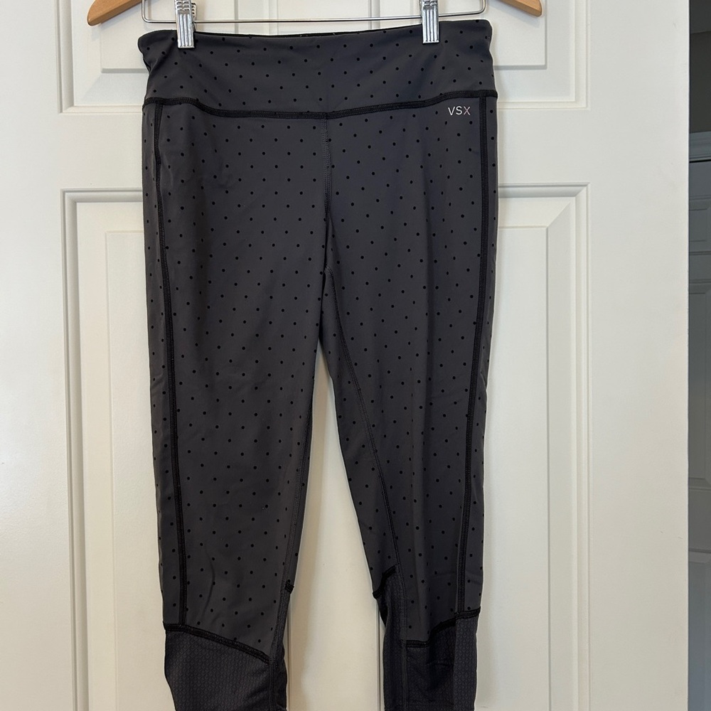 VSX Black Polka Dot Leggings
